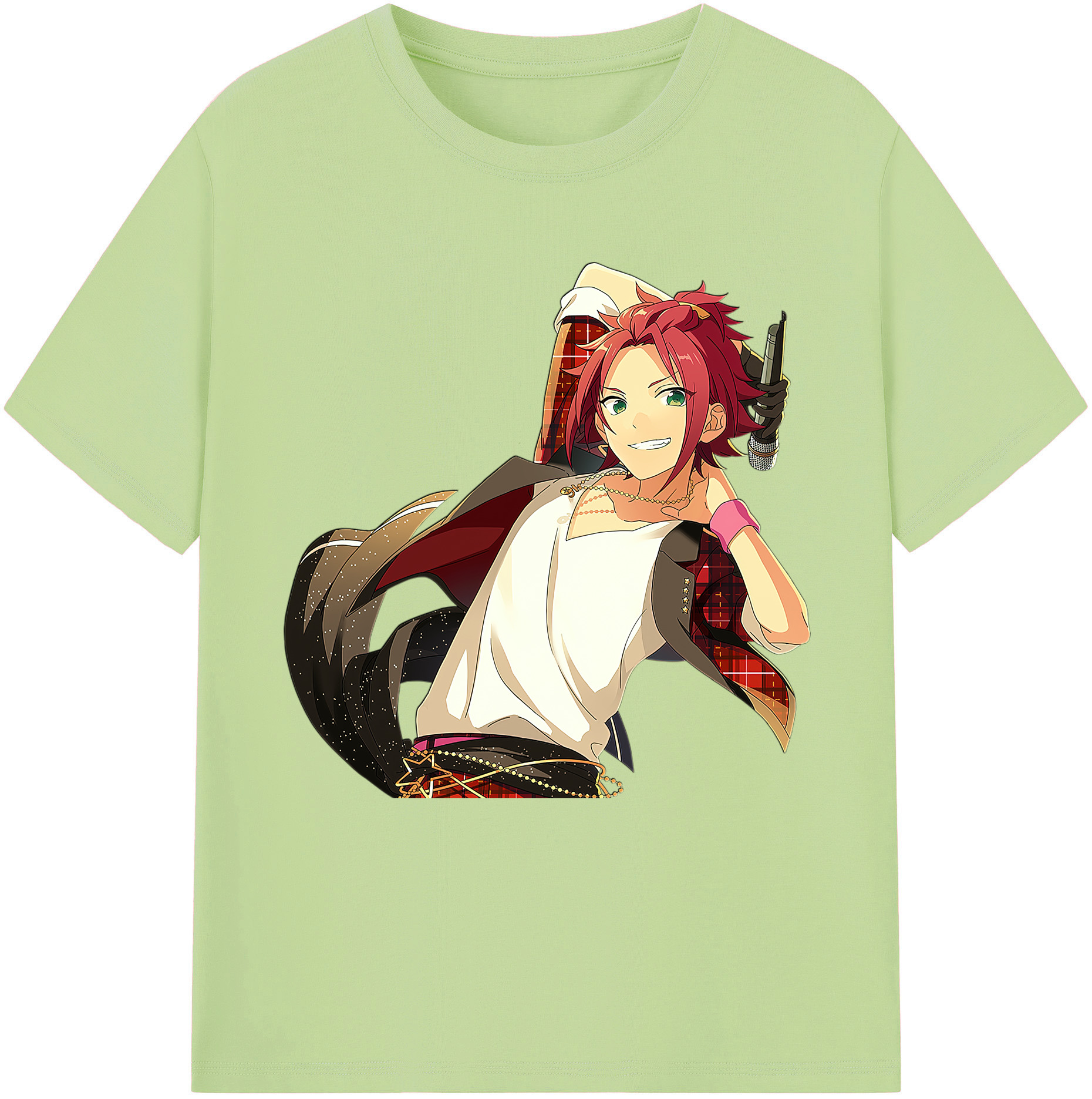（画像用） あんさんぶるスターズ! Ensemble Stars 綿100％半袖Tシャツ（フロントプリント）